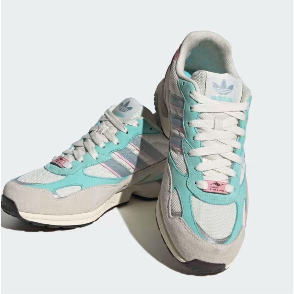 NWT Adidas Torsion Multicolored Super Shoes Sneakers Men size 5 - Picture 14 of 16